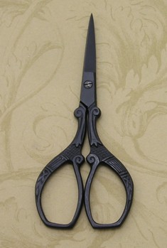 Black Ornate Scissors.JPG